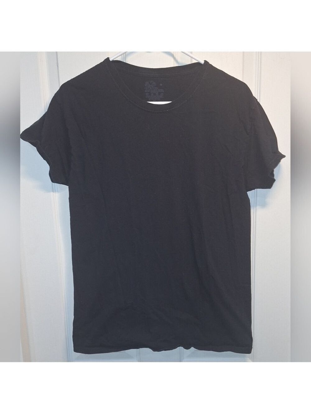 Fruit of the Loom Men's Black Classic Tee Medium